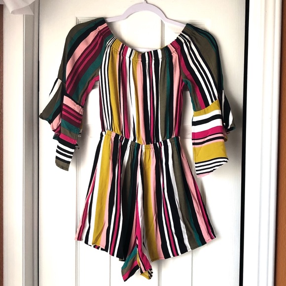 Express Multicolored Romper - Picture 7 of 10
